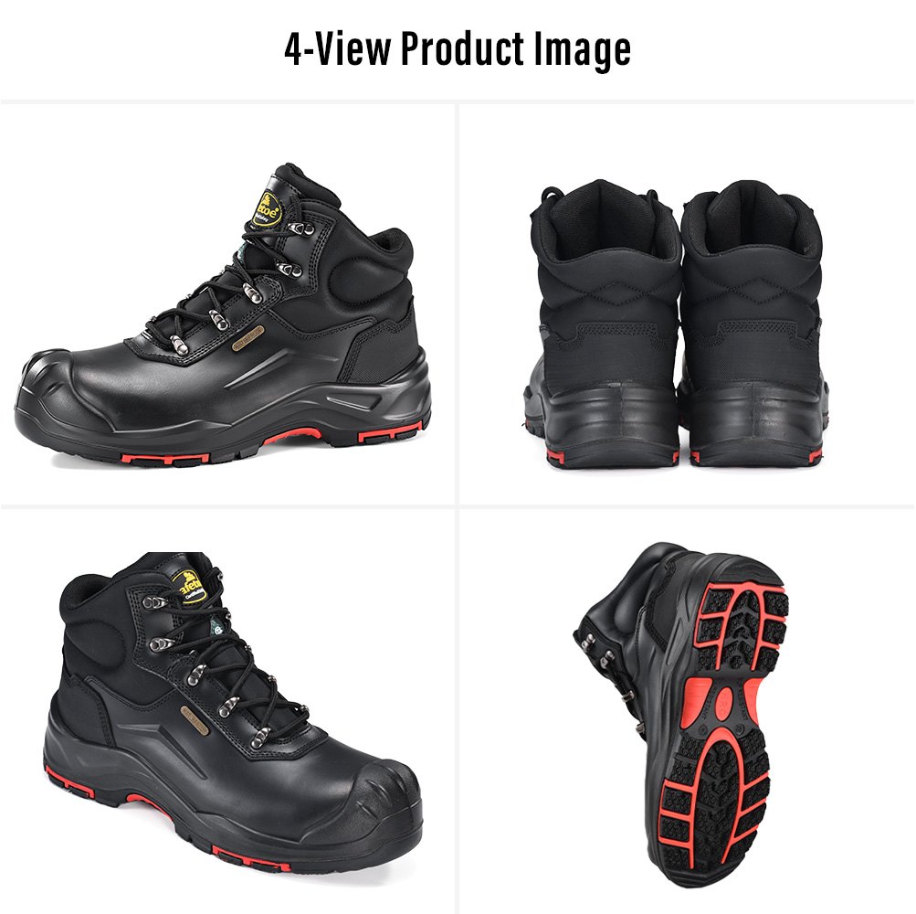 M-8565 CSA Waterproof Safety Boots Multi-View M-8565 Stivali di sicurezza con punta composita impermeabile certificati CSA Multi-Vista