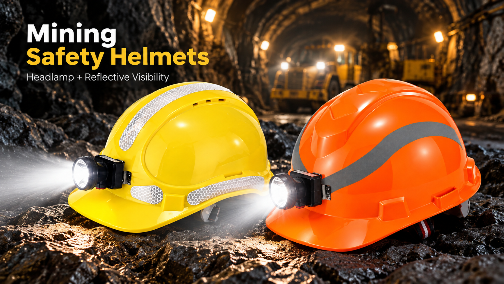 How to Choose a Safety Helmet for Mining & Underground Work Come scegliere un casco di sicurezza per attività minerarie e lavori sotterranei