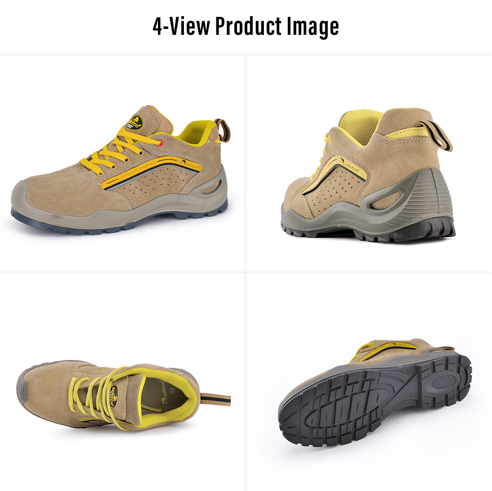 L-7296EH EH Safety Shoes Multi-View L-7296EH Scarpe di sicurezza elettriche EH traspiranti con punta composita Multi-View