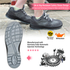 Donne Scarpe da lavoro di sicurezza resistenti alla punta in acciaio per le donne in pelle scamosciata L-7508W