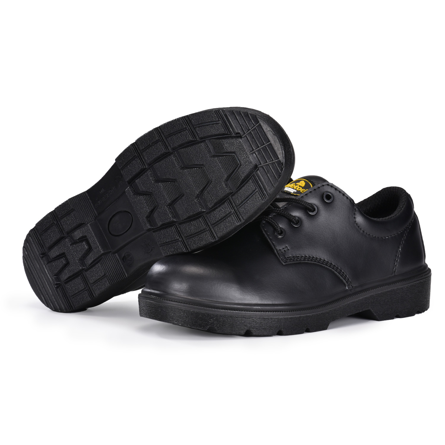 Scarpe di sicurezza S3 per ingegnere e manager con tappo di punta in acciaio e piastra di intermediazione in acciaio L-7144