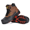 Stivali da lavoro più comodi resistenti alla pelle Nubuck con punta composita per uomini M-8562
