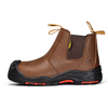 Mens Safety Safety Composite Chelsea Rivenditore Slip su stivali da rivenditore caviglia M-8025nb