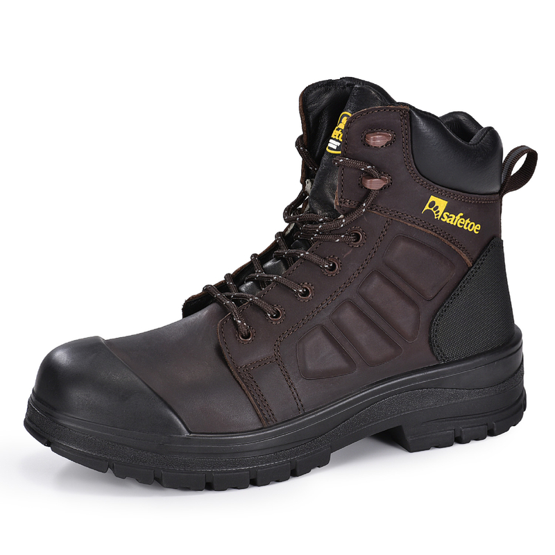 Stivali da lavoro in pelle resistente impermeabile per me M-8558
