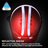 Casco di sicurezza rossa per costruzione W-036