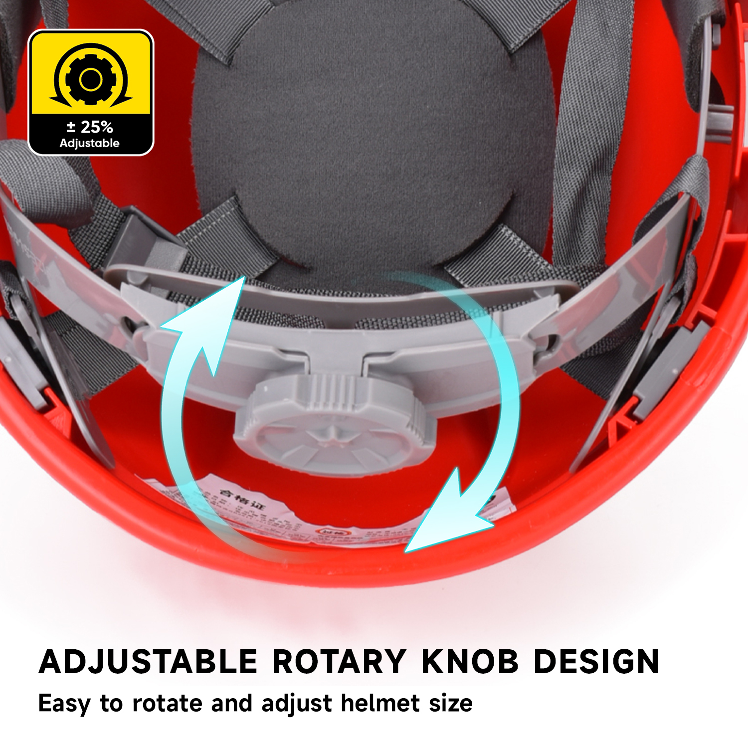 Casco di sicurezza ABS CE Caschi di sicurezza approvati W-002