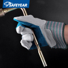 Guanti da lavoro edili in pelle FL-1015 Blu