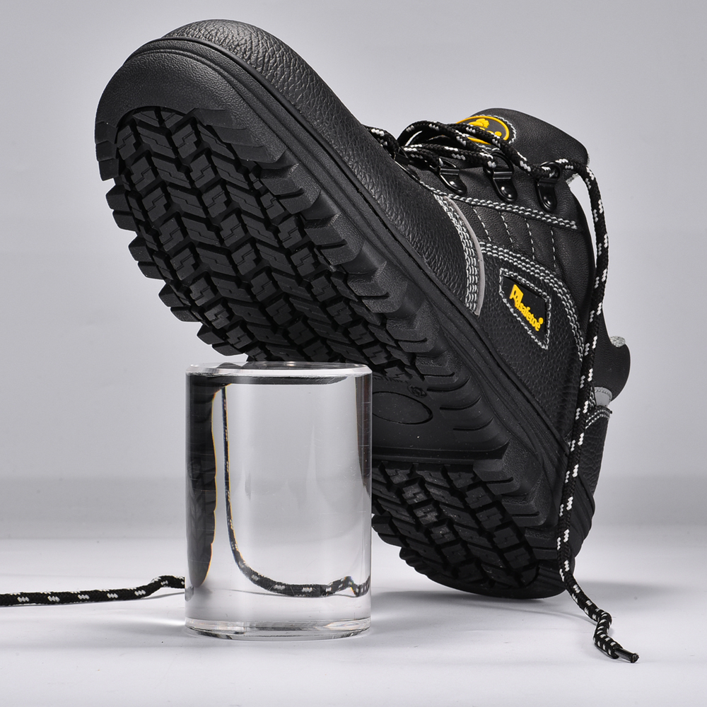 Industria della raffineria di petrolio Scarpe in pelle di mucca in pelle L-7163RB