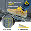 Scarpe per la sicurezza in pelle estate scarpe da sicurezza traspirante L-7296