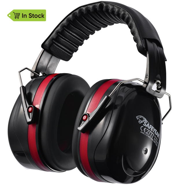 Mormori per le orecchie di protezione ABS preparati EM-5002 ROSSO