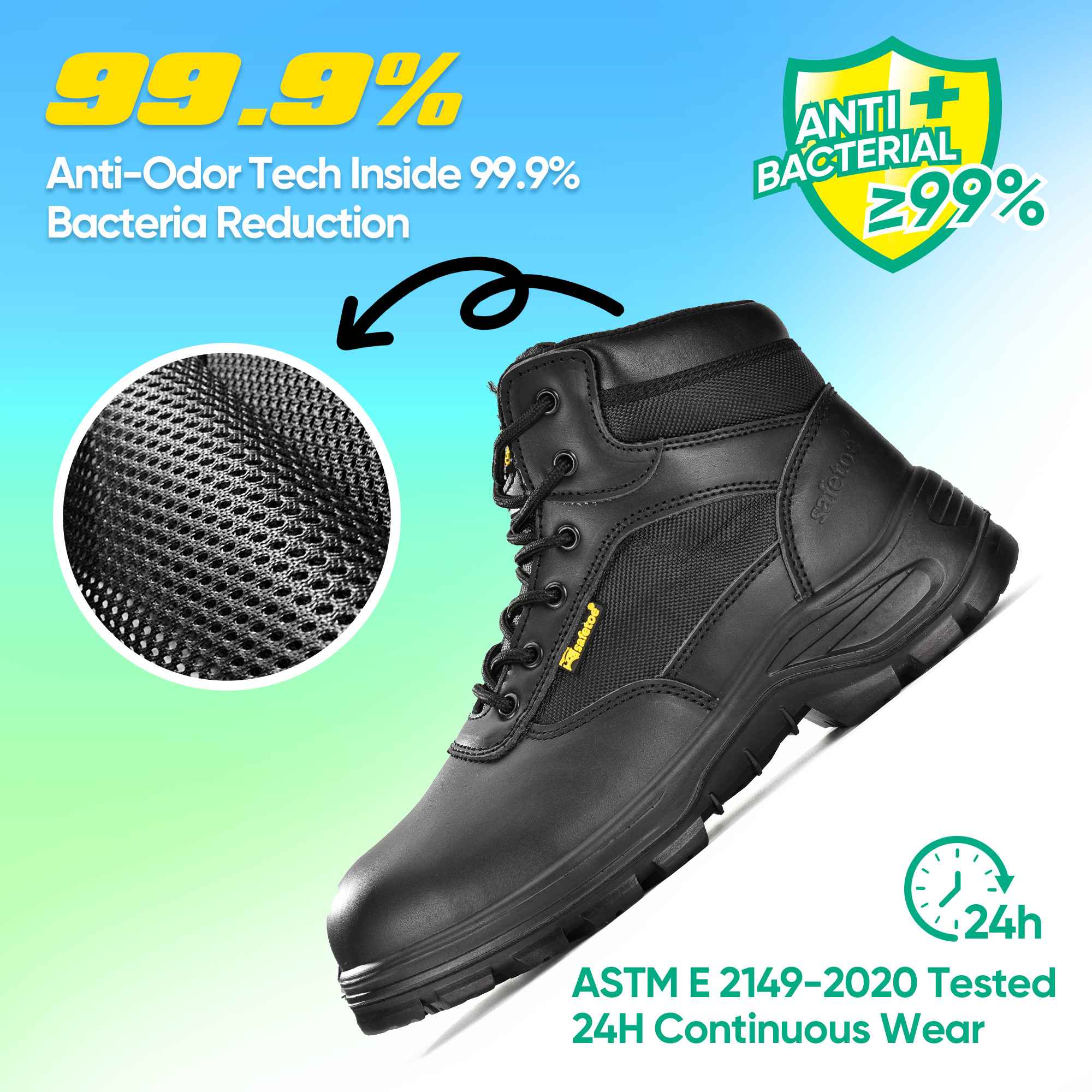 Stivali da lavoro dal design tattico M-8515 SafeCombat-M