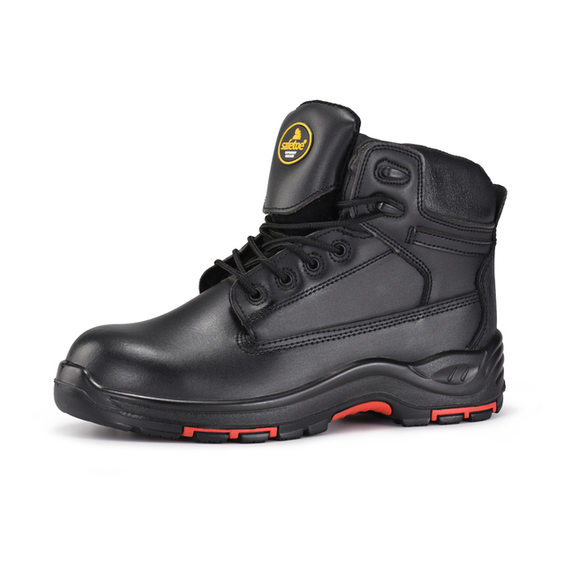 Scarpe di sicurezza ESD antistatiche elettricamente conduttive resistenti all'olio e all'acido M-8370