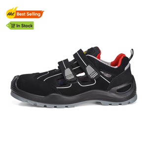 Sandali di sicurezza in pelle leggera scarpa da lavoro con cappuccio di punta composito S1P L-7518
