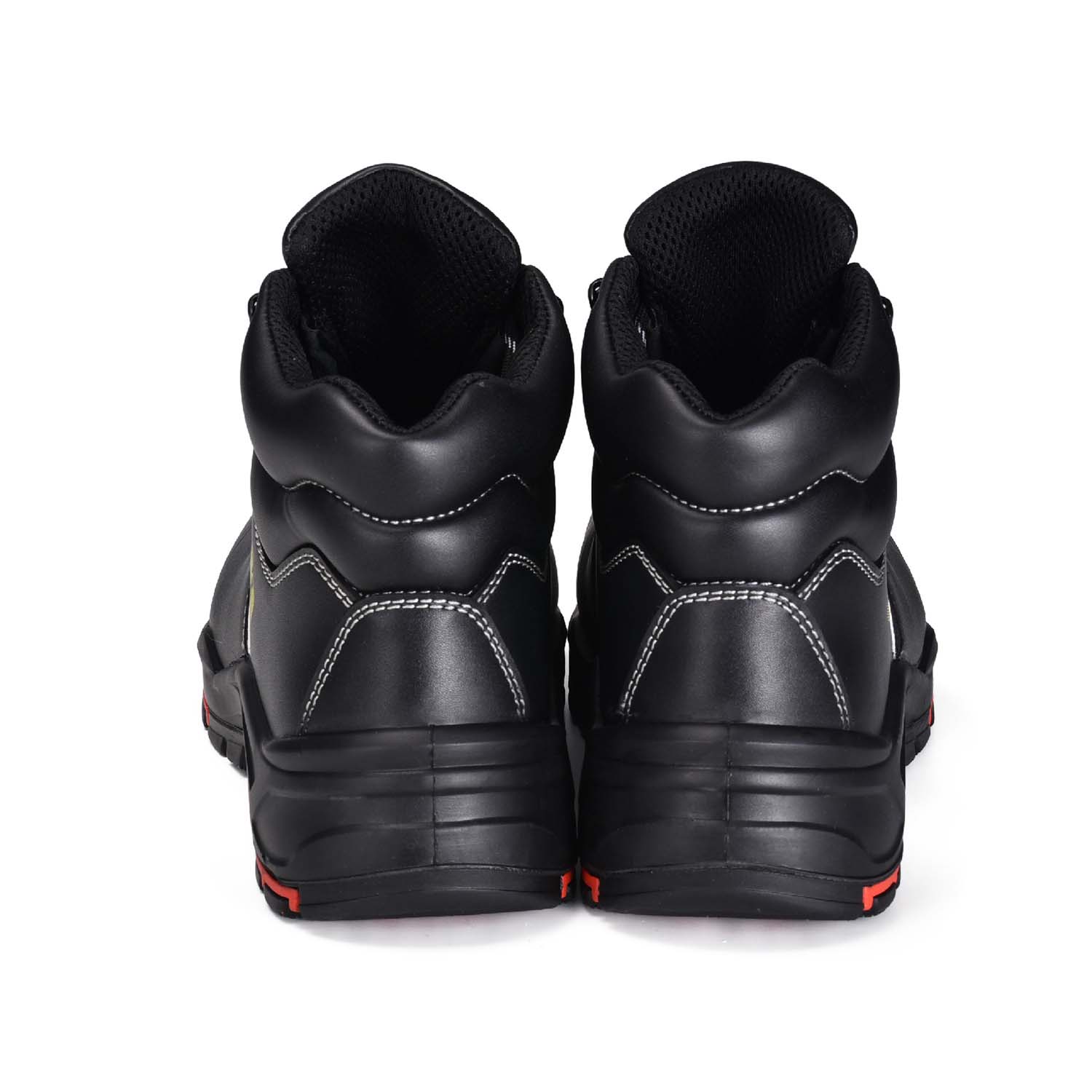 Scarpe per sicurezza PU/gomma impermeabili con punta in acciaio M-8575