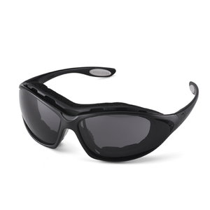 Occhiali da sole di sicurezza con lenti nere SG002 Nero