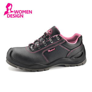 Sneaker da donna non slittamento formale su sneakers vestito in acciaio cappelli da lavoro in acciaio