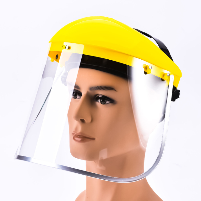Scudo di sicurezza industriale M-5002 giallo