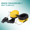 Muff auricolari di alta qualità E-2008 giallo
