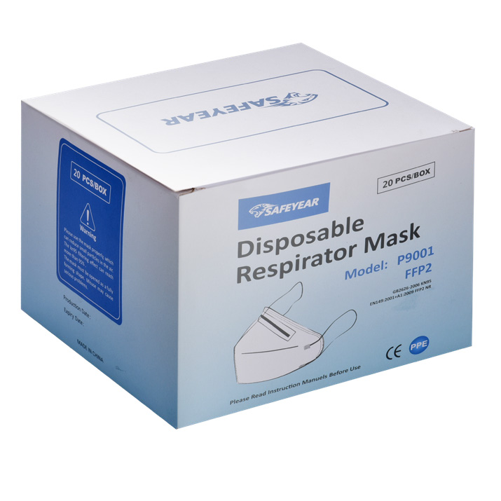 FFP3 con maschera di sicurezza con valvola SM-010 (HY8232) 