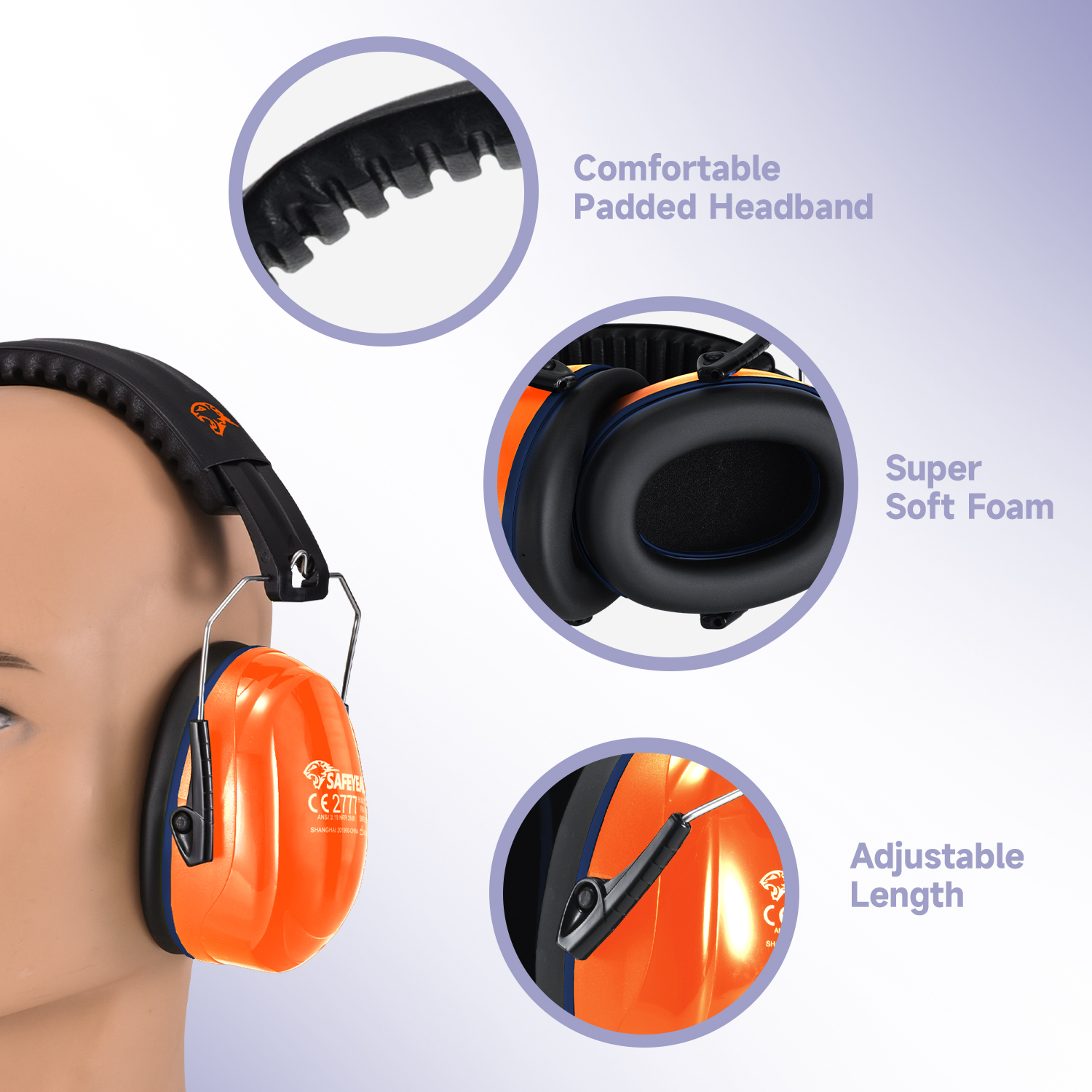 ABS SETTURE SUBILE AIR MUFFS MUSTO AIRO PROTEZIONE PRONTO SCARICA FM-1B Arancione