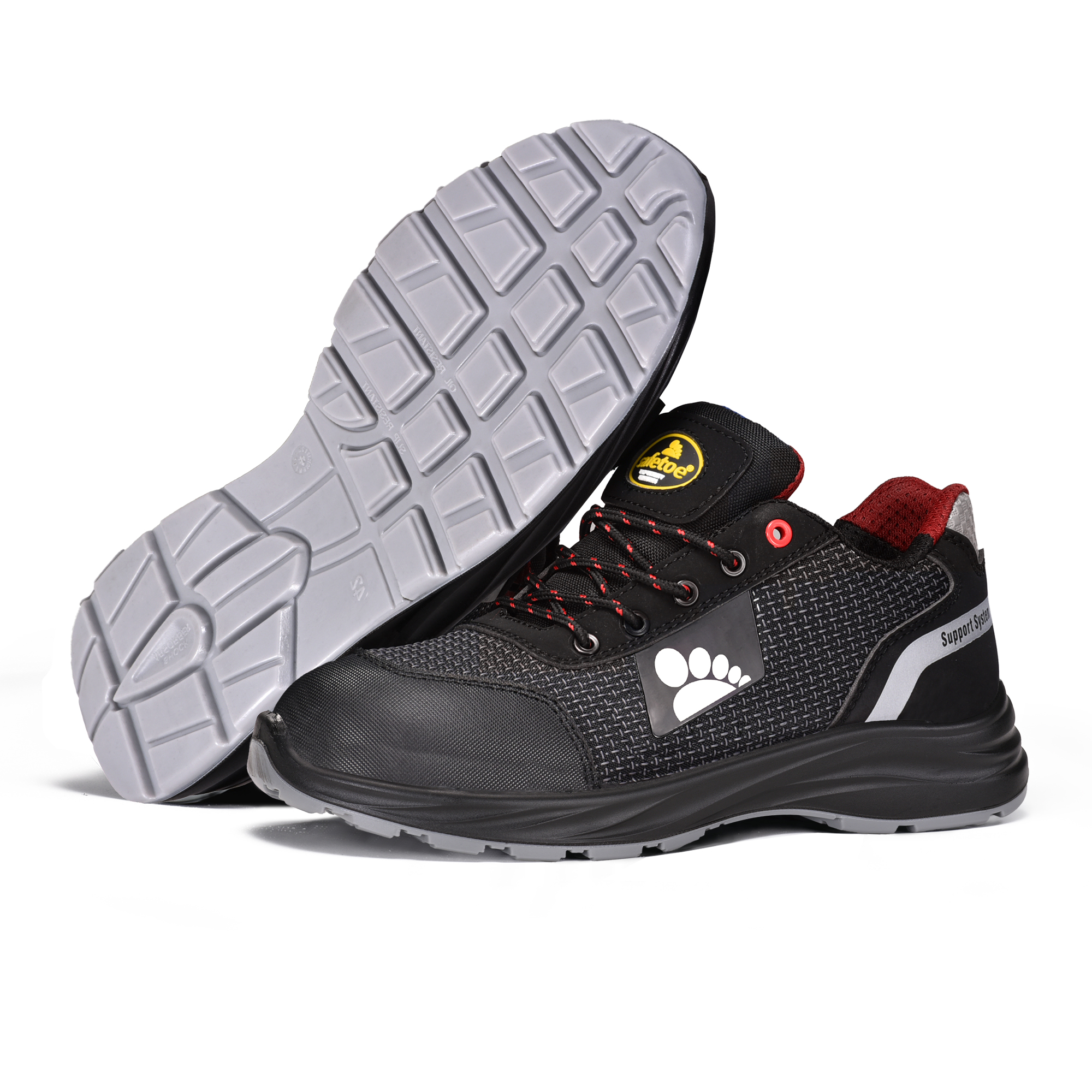 Scarpe di sicurezza PU-TEK S1P leggero con punta composita e piastra Kevlar L-7512
