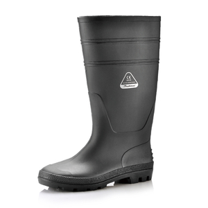 Stivali di gomma da pioggia in PVC W-6036 NERO