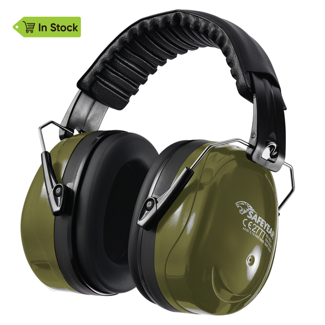 Mormori per le orecchie di protezione ABS preparati EM-5002 VERDE