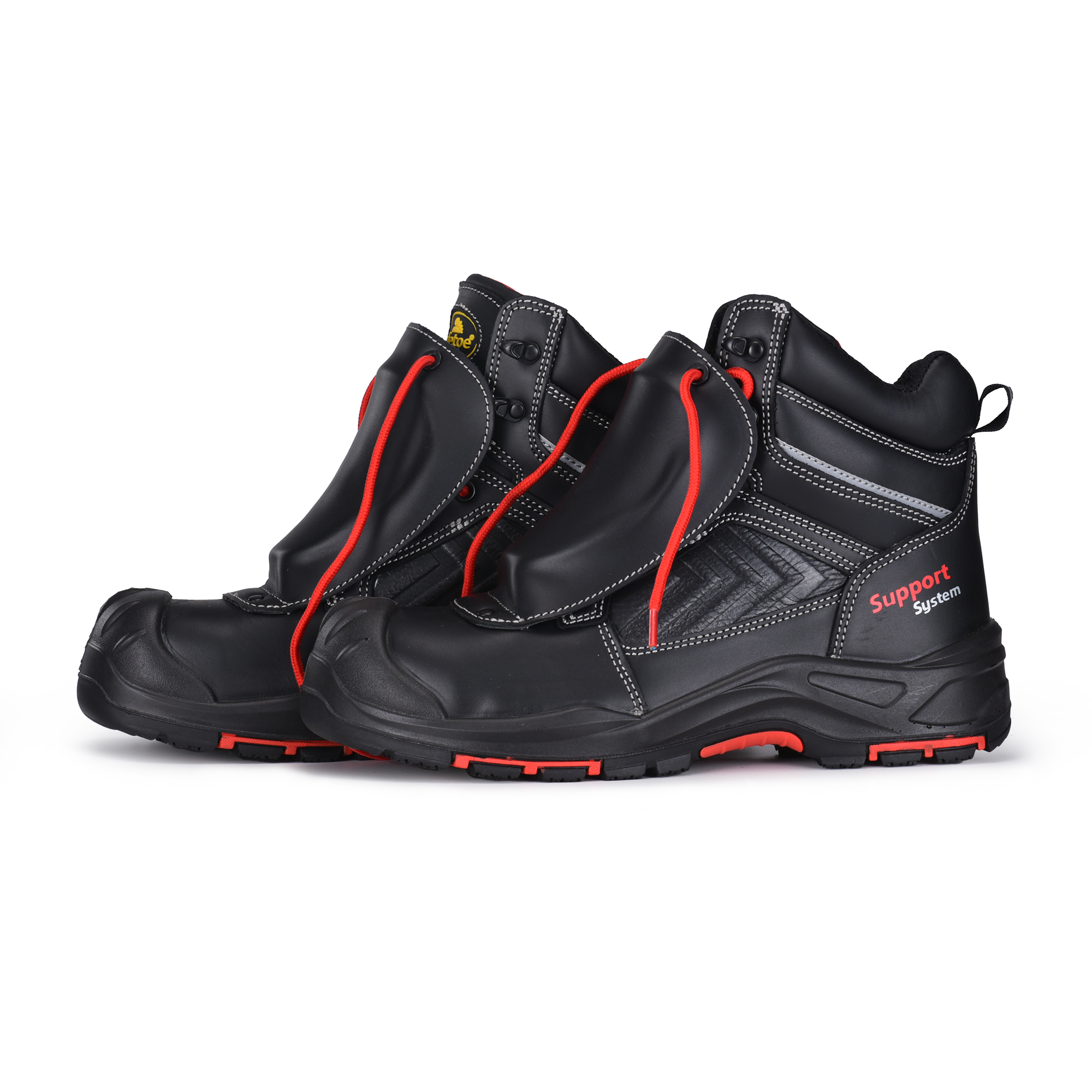 Stivali da lavoro pesante Scarpe di sicurezza impermeabile composito M-8586MP