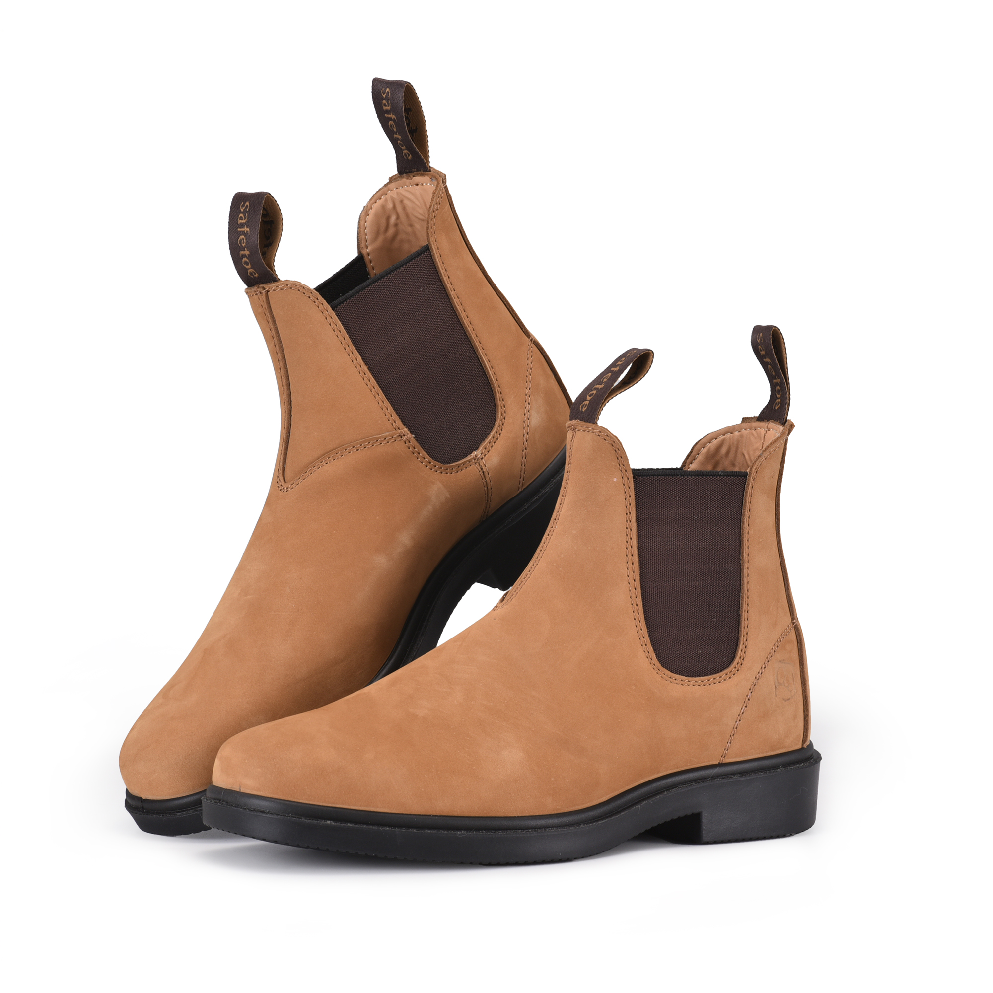 Slip s3 su laceless Chelsea stivali da lavoro Israel e Australia M-8316 beige