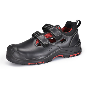 Sandali di sicurezza del design in velcro L-7585 metallo libero
