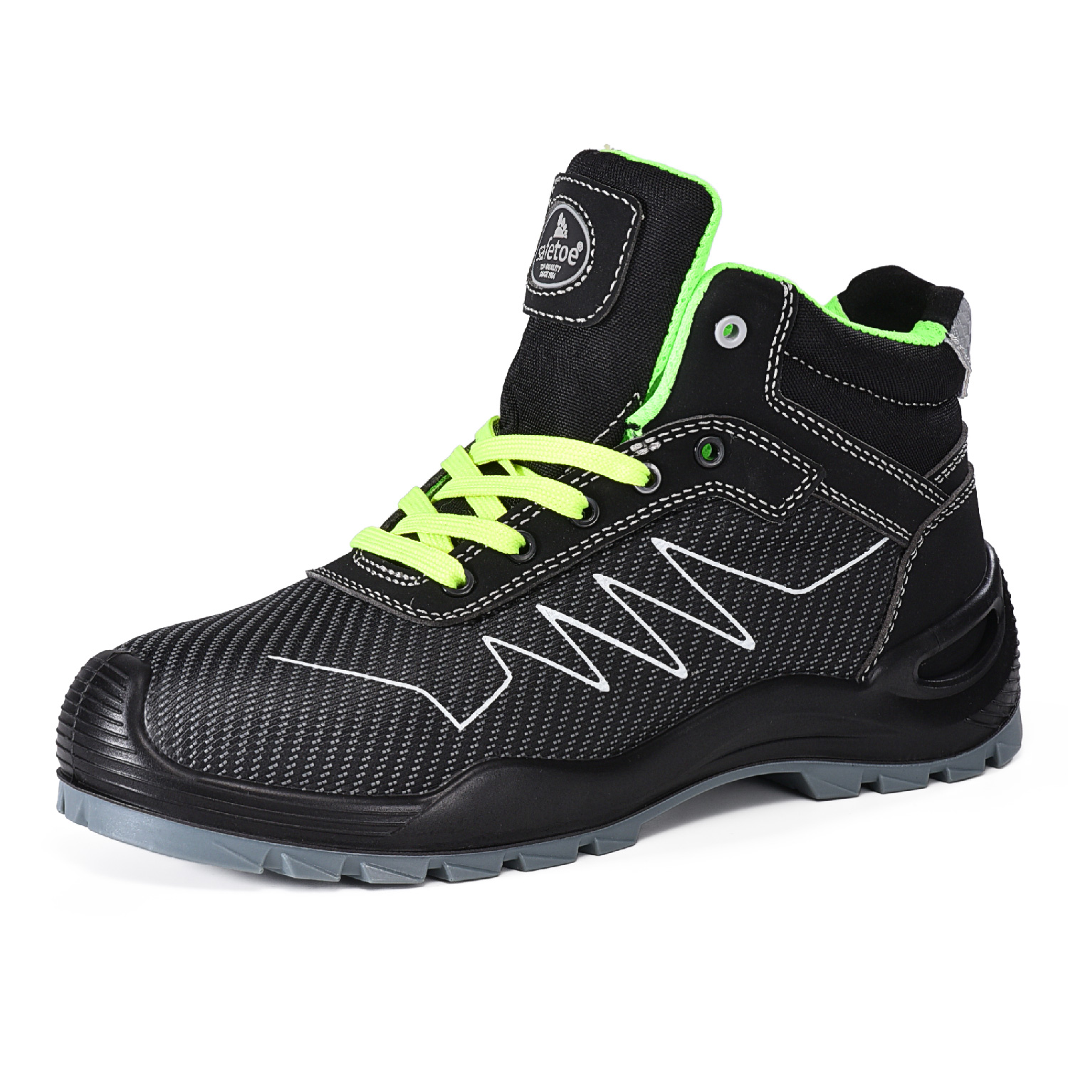 Scarpe in tessuto in stile sportivo leggero traspirante per uomo-M-M-8576 verde