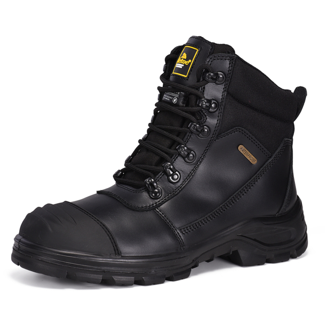 Stivali da lavoro pesante Membrana impermeabile composita M-8577 Black