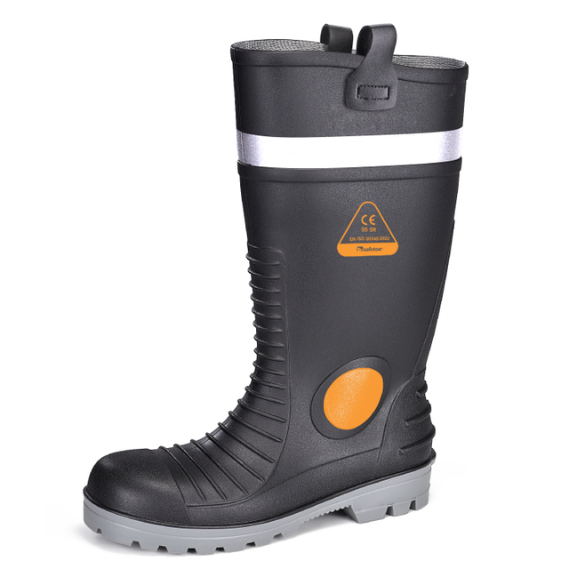Stivali in PVC in acciaio S5 Waterproof W-6055 Aqua Guarder