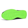 Scarpe da ginnastica di sicurezza slip on per magazzino e logistica L-7539 Verde