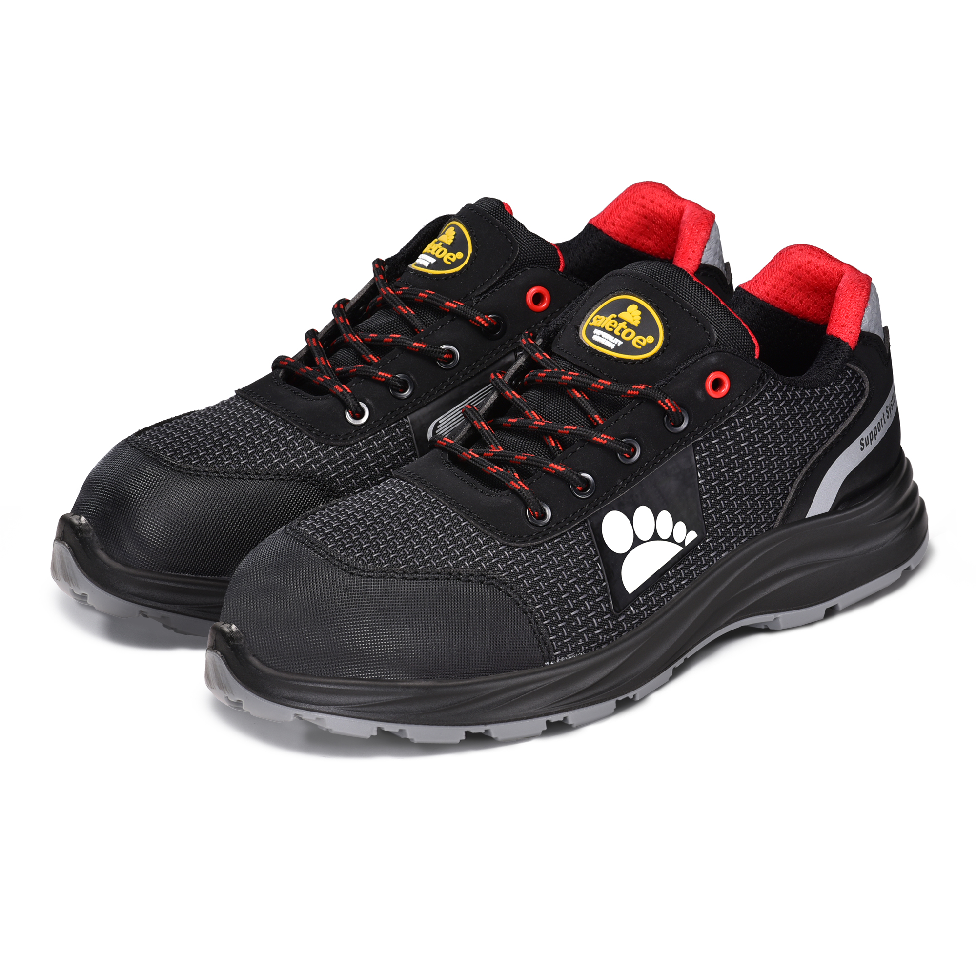 Scarpe di sicurezza PU-TEK S1P leggero con punta composita e piastra Kevlar L-7512