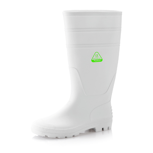 Industria alimentare PVC Rain Stivali W-6036 White