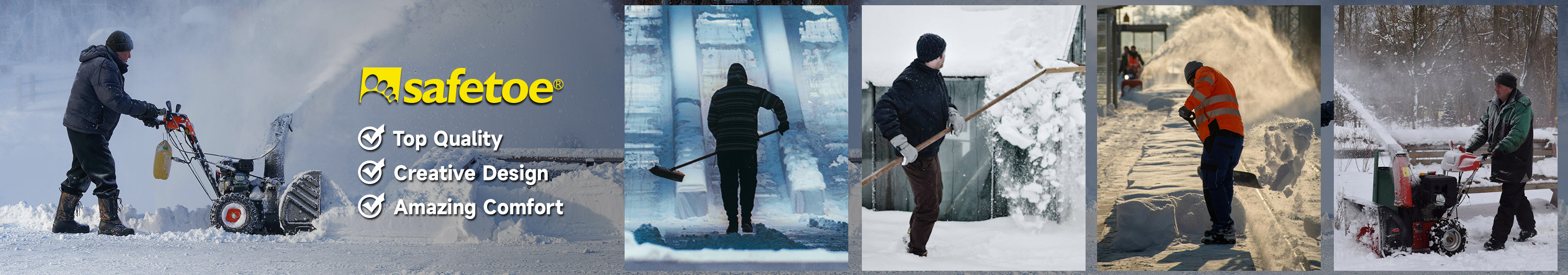 Stivali da lavoro invernali e cimprima