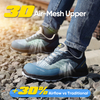 Sneakers di sicurezza le scarpe da uomo lavorano leggero traspirante L-7572