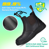 Scarpe da lavoro non slip womens best in acciaio tira sugli stivali da lavoro da donna M-8025W