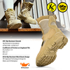 Stivali da lavoro antinfortunistici da combattimento S1P H-9438 Beige SafeCombat-H