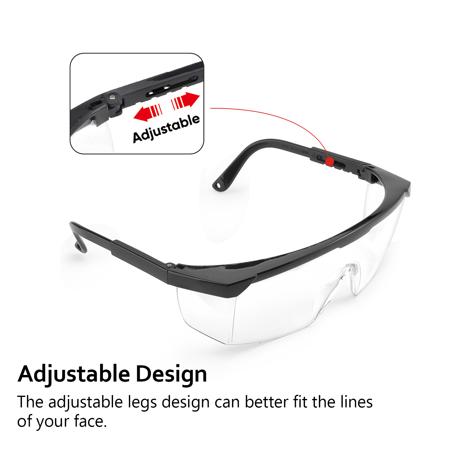 Sicurezza di sicurezza per la protezione degli occhi pronti per gli occhi KS102