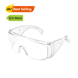 Stock Pronto Sopra Occhiali Occhiali di Sicurezza Trasparenti SG035
