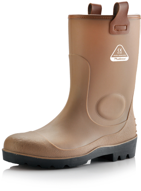 Stivali da pioggia di sicurezza GUM W-6037 Brown