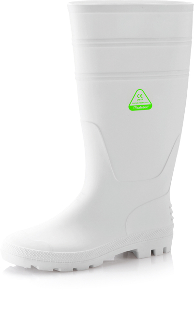 Industria alimentare PVC Rain Stivali W-6036 White
