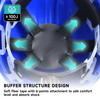 Casco di sicurezza del tipo riflettente blu W-036 blu
