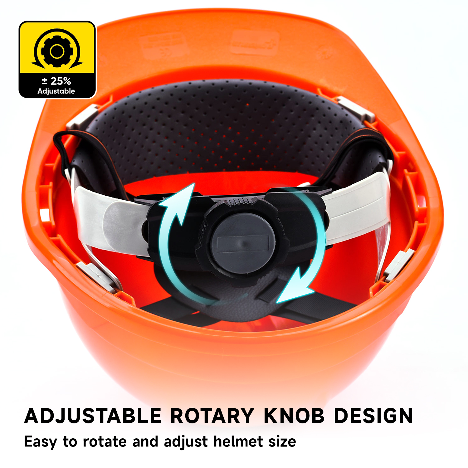 Casco da lavoro anti-flashing W-002 Orange