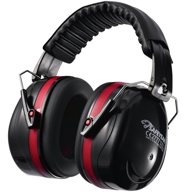 Mormori per le orecchie di protezione ABS preparati EM-5002 ROSSO