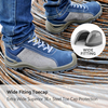Scarpe di sicurezza in pelle di mucca s1p L-7295