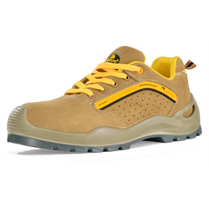 Scarpe per la sicurezza in pelle estate scarpe da sicurezza traspirante L-7296