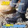 Scarpe per scarpe da lavoro traspirante Wide Safety Builders Warehouse L-7571